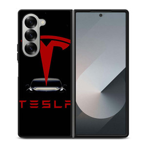 TESLA MOTORS LOGO Samsung Galaxy Z Fold 6 Case Cover