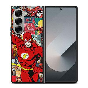 THE FLASCH CLASSIC DC COMICS RETRO Samsung Galaxy Z Fold 6 Case Cover THE FLASCH CLASSIC DC COMICS RETRO Samsung Galaxy Z Fold 6 Case Cover