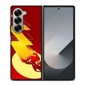 THE FLASH LOGO ART CARTOON Samsung Galaxy Z Fold 6 Case Cover