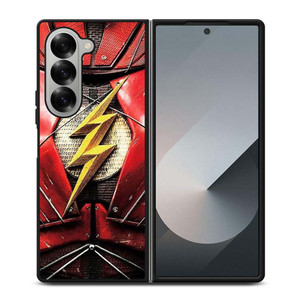 THE FLASH SUIT ARMOR LOGO Samsung Galaxy Z Fold 6 Case Cover
