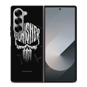 THE PUNISHER SKULL LOGO FRANK CASTLE MARVEL Samsung Galaxy Z Fold 6 Case Cover