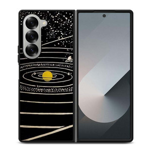 THE SOLAR SYSTEM HAND DRAWN Samsung Galaxy Z Fold 6 Case Cover THE SOLAR SYSTEM HAND DRAWN Samsung Galaxy Z Fold 6 Case Cover