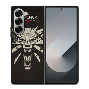 THE WITCHER WILD HUNT LOGO Samsung Galaxy Z Fold 6 Case Cover THE WITCHER WILD HUNT LOGO Samsung Galaxy Z Fold 6 Case Cover