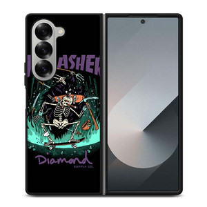 THRASHER DIAMOND SUPPLY CO Samsung Galaxy Z Fold 6 Case Cover