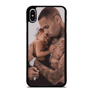 CHRIS BROWN AND BABY iPhone XS Max Case Cover CHRIS BROWN AND BABY iPhone XS Max Case Cover