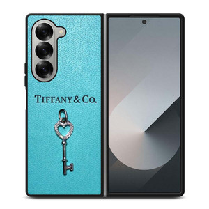 TIFFANY AND CO KEY LEATHER Samsung Galaxy Z Fold 6 Case Cover