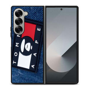 TOMMY HILFIGER JEANS BAPE APE Samsung Galaxy Z Fold 6 Case Cover TOMMY HILFIGER JEANS BAPE APE Samsung Galaxy Z Fold 6 Case Cover