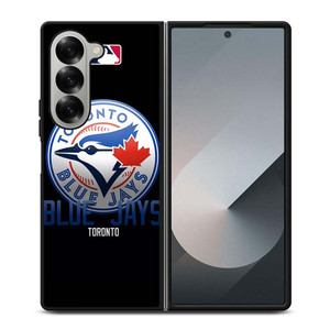 TORONTO BLUE JAYS MLB LOGO Samsung Galaxy Z Fold 6 Case Cover TORONTO BLUE JAYS MLB LOGO Samsung Galaxy Z Fold 6 Case Cover