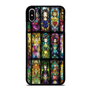 DISNEY PRINCESS STAINED GLASS iPhone XS Max Case Cover DISNEY PRINCESS STAINED GLASS iPhone XS Max Case Cover