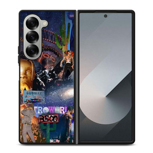 TRAVIS SCOTT COLLAGE Samsung Galaxy Z Fold 6 Case Cover TRAVIS SCOTT COLLAGE Samsung Galaxy Z Fold 6 Case Cover