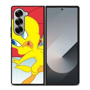 TWEETY BIRD AND UMBRELLA Samsung Galaxy Z Fold 6 Case Cover TWEETY BIRD AND UMBRELLA Samsung Galaxy Z Fold 6 Case Cover