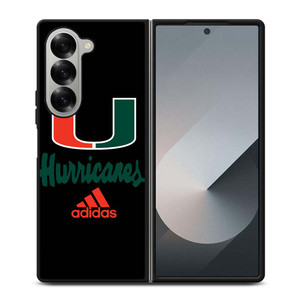 UM MIAMI HURRICANES ICON Samsung Galaxy Z Fold 6 Case Cover
