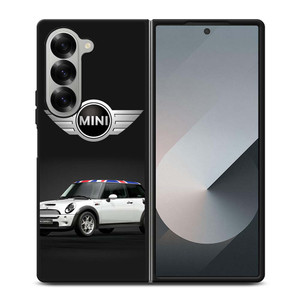 UNION JACK BLUE MINI COPER CAR Samsung Galaxy Z Fold 6 Case Cover