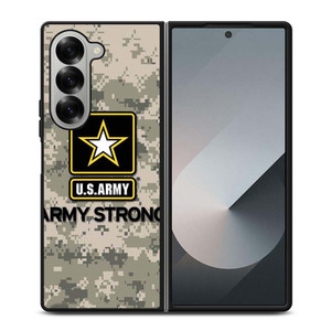 US ARMY ARMY STRONG CAMO Samsung Galaxy Z Fold 6 Case Cover US ARMY ARMY STRONG CAMO Samsung Galaxy Z Fold 6 Case Cover