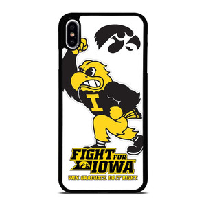 IOWA HAWKEYES MASCOT 2 iPhone XS Max Case Cover IOWA HAWKEYES MASCOT 2 iPhone XS Max Case Cover