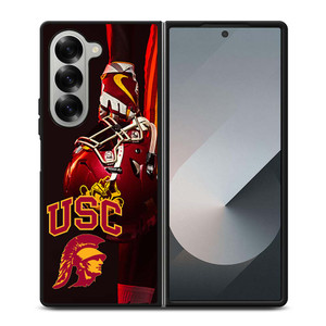 USC TROJANS NFL Samsung Galaxy Z Fold 6 Case Cover USC TROJANS NFL Samsung Galaxy Z Fold 6 Case Cover