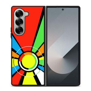 VALENTINO ROSSI VR46 HELMET PATTERN Samsung Galaxy Z Fold 6 Case Cover