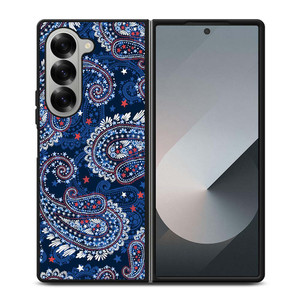 VERA BRADLEY BLUE PATTERN Samsung Galaxy Z Fold 6 Case Cover