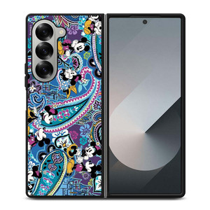 VERA BRADLEY MICKEY MOUSE BLUE Samsung Galaxy Z Fold 6 Case Cover