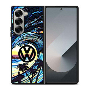 VOLKSWAGEN VW LOGO OCEAN Samsung Galaxy Z Fold 6 Case Cover