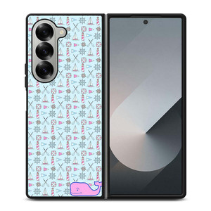 WHALE KATE SPADE PATTERN Samsung Galaxy Z Fold 6 Case Cover WHALE KATE SPADE PATTERN Samsung Galaxy Z Fold 6 Case Cover