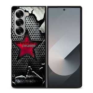 WINTER SOLDIER LOGO MARVEL Samsung Galaxy Z Fold 6 Case Cover WINTER SOLDIER LOGO MARVEL Samsung Galaxy Z Fold 6 Case Cover