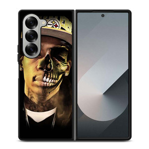 WIZ KHALIFA FACE SKULL Samsung Galaxy Z Fold 6 Case Cover WIZ KHALIFA FACE SKULL Samsung Galaxy Z Fold 6 Case Cover