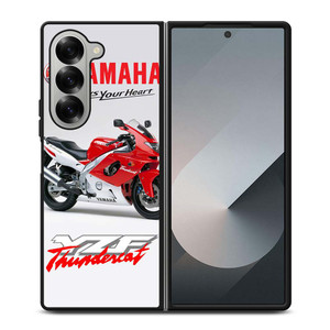 YAMAHA REVS YOUR HEART YZF THUNDERCAT Samsung Galaxy Z Fold 6 Case Cover YAMAHA REVS YOUR HEART YZF THUNDERCAT Samsung Galaxy Z Fold 6 Case Cover