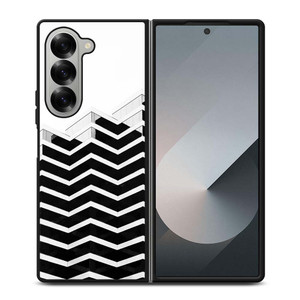 ZIG ZAG HALF PATTERN Samsung Galaxy Z Fold 6 Case Cover