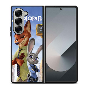 ZOOTOPIA NICK AND JUDY DISNEY Samsung Galaxy Z Fold 6 Case Cover ZOOTOPIA NICK AND JUDY DISNEY Samsung Galaxy Z Fold 6 Case Cover