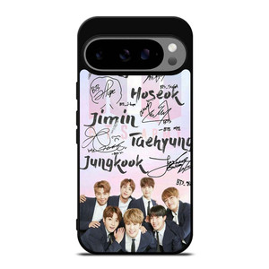 BANGTAN BOYS BTS SIGNATURE Google Pixel 9 Pro XL Case Cover BANGTAN BOYS BTS SIGNATURE Google Pixel 9 Pro XL Case Cover