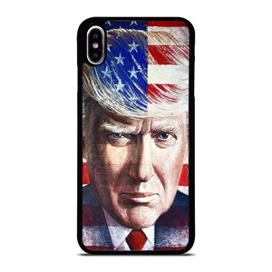 DONALD TRUMP FACE ART iPhone XS Max Case Cover DONALD TRUMP FACE ART iPhone XS Max Case Cover