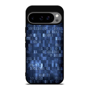 BLUE STYLISH BINARY CODE Google Pixel 9 Pro XL Case Cover