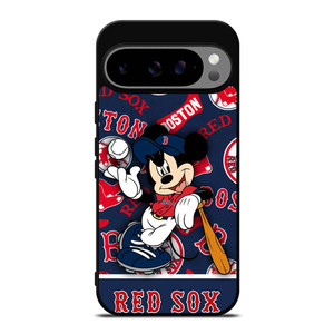BOSTON RED SOX MICKEY MOUSE Google Pixel 9 Pro XL Case Cover BOSTON RED SOX MICKEY MOUSE Google Pixel 9 Pro XL Case Cover