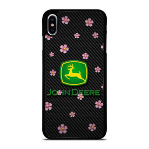JOHN DEERE FLOWER CARBON iPhone XS Max Case Cover