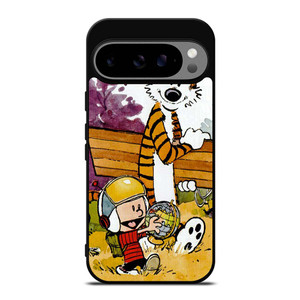 CALVIN AND HOBBES CARTOON Google Pixel 9 Pro XL Case Cover