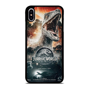 JURASSIC WORLD FALLEN KINGDOM POSTER iPhone XS Max Case Cover