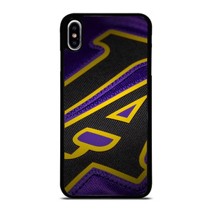 LA LAKERS LOGO JERSEY iPhone XS Max Case Cover