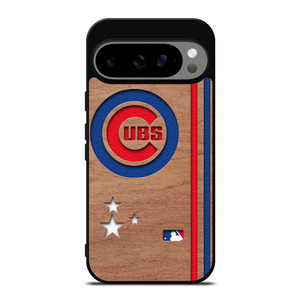 CHICAGO CUBS UBS MLB WOODEN LOGO Google Pixel 9 Pro XL Case Cover