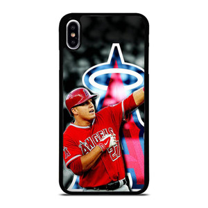 MIKE TROUT LOS ANGELES ANGELS iPhone XS Max Case Cover