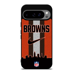 CLEVELAND BROWNS NIKE STRIPE Google Pixel 9 Pro XL Case Cover