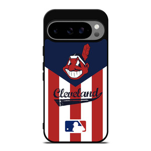 CLEVELAND INDIANS STRIPE LOGO Google Pixel 9 Pro XL Case Cover