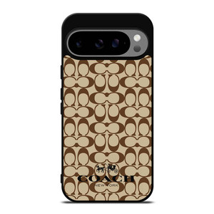 COACH NEW YORK BROWN Google Pixel 9 Pro XL Case Cover COACH NEW YORK BROWN Google Pixel 9 Pro XL Case Cover