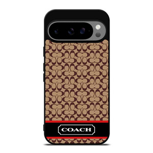 COACH NEW YORK BROWNLOGO PATTERN Google Pixel 9 Pro XL Case Cover COACH NEW YORK BROWNLOGO PATTERN Google Pixel 9 Pro XL Case Cover