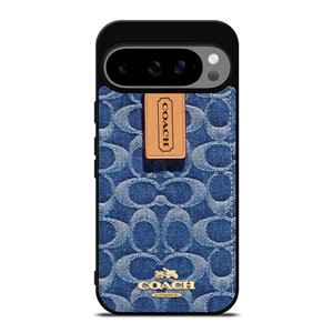 COACH NEW YORK LOGO JEANS BAG Google Pixel 9 Pro XL Case Cover COACH NEW YORK LOGO JEANS BAG Google Pixel 9 Pro XL Case Cover