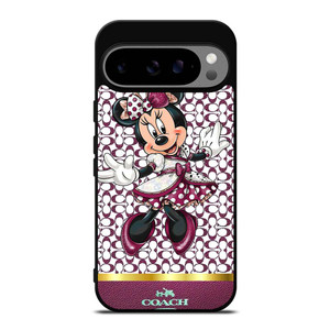 COACH NEW YORK LOGO MINNIE MOUSE DISNEY Google Pixel 9 Pro XL Case Cover