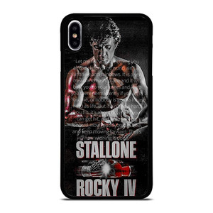 ROCKY BALBOA QUOTE ART iPhone XS Max Case Cover ROCKY BALBOA QUOTE ART iPhone XS Max Case Cover