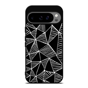 DARK TRIANGLE PATTERN Google Pixel 9 Pro XL Case Cover