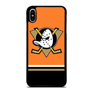 ANAHEIM DUCKS NHL LOGO iPhone XS Max Case Cover ANAHEIM DUCKS NHL LOGO iPhone XS Max Case Cover