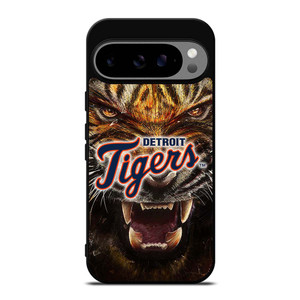 DETORIT TIGERS CLUB ICON BASEBALL TEAM MLB LOGO Google Pixel 9 Pro XL Case Cover DETORIT TIGERS CLUB ICON BASEBALL TEAM MLB LOGO Google Pixel 9 Pro XL Case Cover